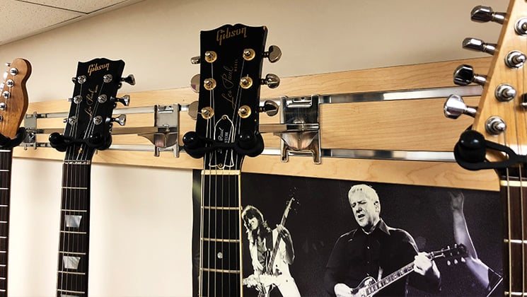 hang guitars at any angle