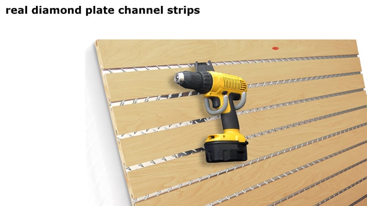 Real Diamond plate Channel Strips
