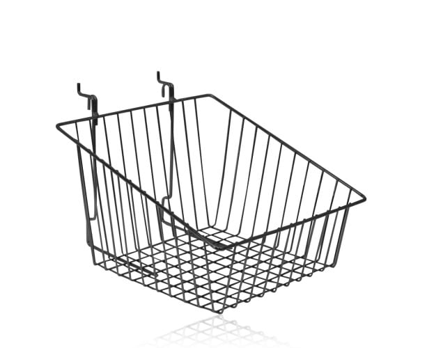 SlatWall Basket - Wire Basket Accessory for SlatWall